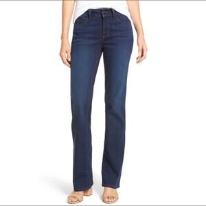 NYDJ 10P Barbara Bootcut Jeans Stretch Dark Wash